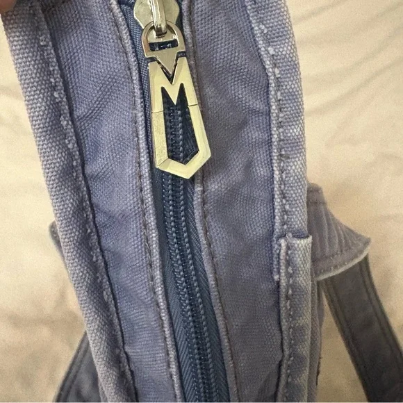 Marc Jacobs Canvas Tote Bag, Grey/Purple, One Size - Picture 5 of 5